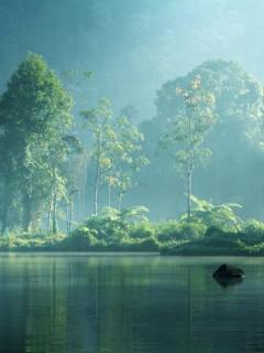 宁静雅致的自然山水风景